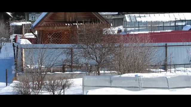 Вид из окна. Весна, а снег и мороз смотреть онлайн