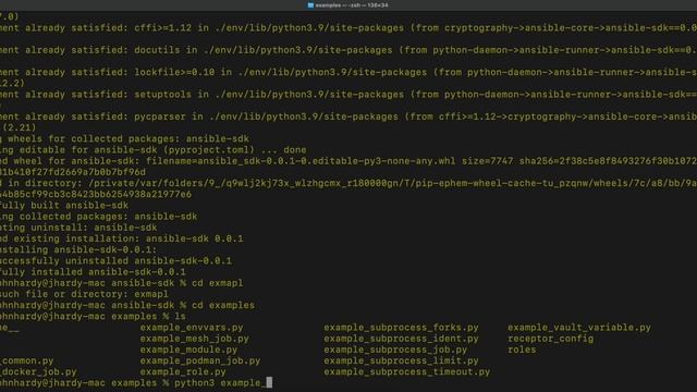 Ansible SDK with Docker смотреть онлайн