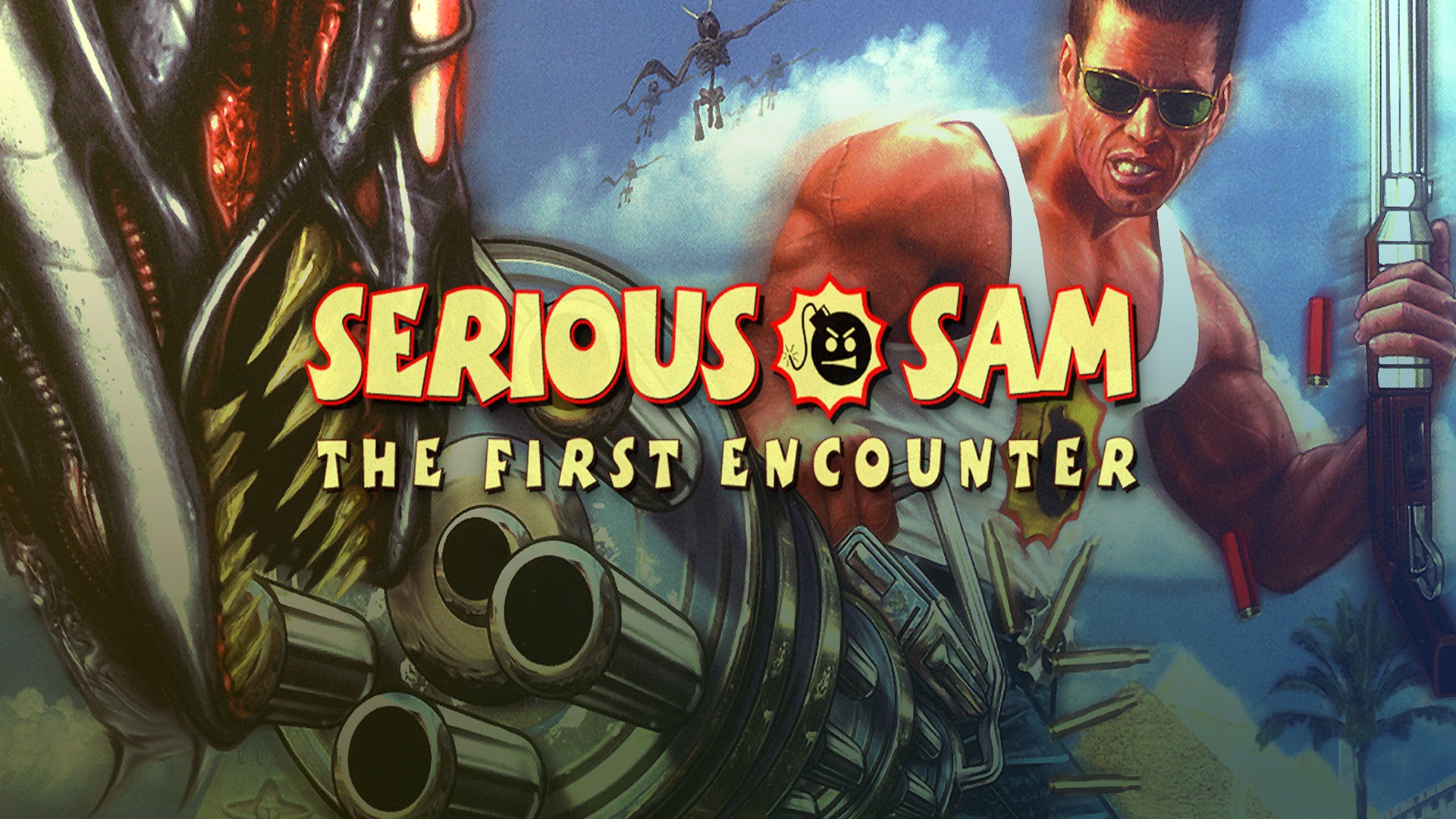 Прохождение Serious Sam HD: The First Encounter - Часть 1. Храм Хатсешпут и Песчанный каньон (кооп)