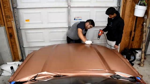 How to Wrap a Hood / Satin Rose Gold - KPMF смотреть онлайн