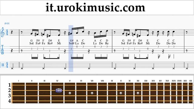 Corso di Ukulele Melodia Super Mario Bros - Theme Tablature Tab um-a276 смотреть онлайн