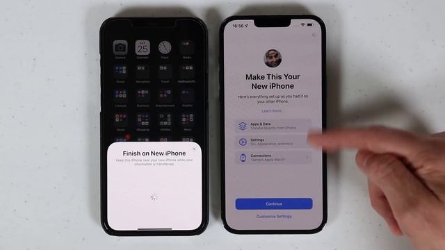 How To Transfer Everything to New iPhone 13 From an Old iPhone смотреть онлайн