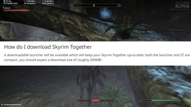 Skyrim Multiplayer Co-op BETA IS HERE! смотреть онлайн