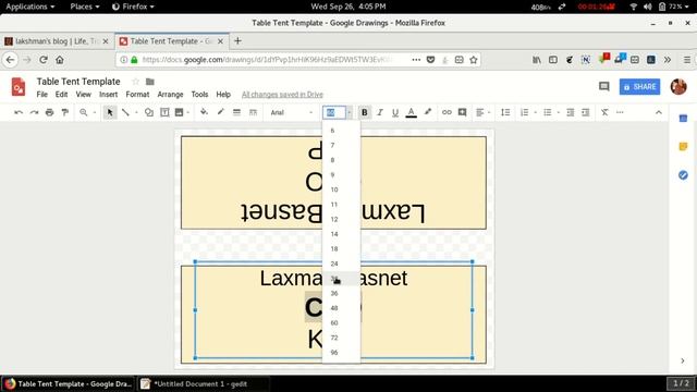 Make Name Tent with Google Docs Template in 1 min - Online & Free! смотреть онлайн