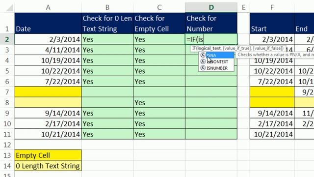 Excel Magic Trick 1155: IF Function: Checking For Empty Cells (5 Methods) смотреть онлайн