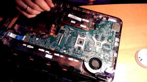 Разборка ноутбука HP Pavilion g6  Смазка кулера Чистка от пыли
