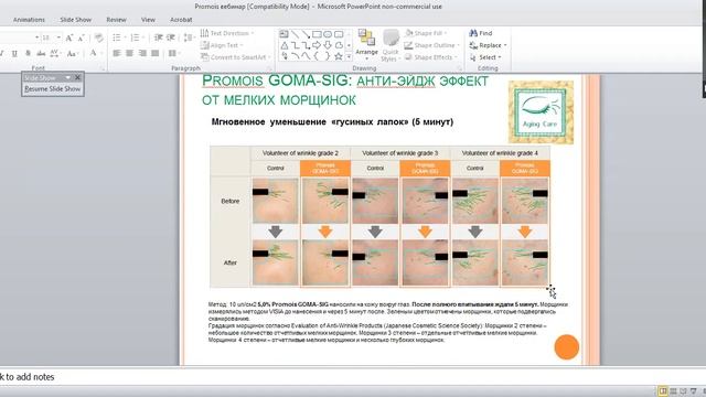 Протеїни для волосся та шкіри обличчя - Promois Seiwa смотреть онлайн