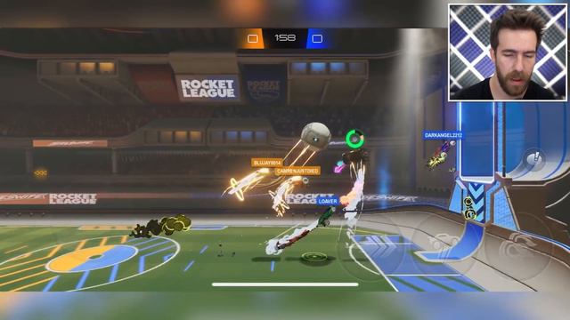 THE *NEW* ROCKET LEAGUE SIDESWIPE SEASON ADDED 3v3!!! IT'S CHAOS! смотреть онлайн