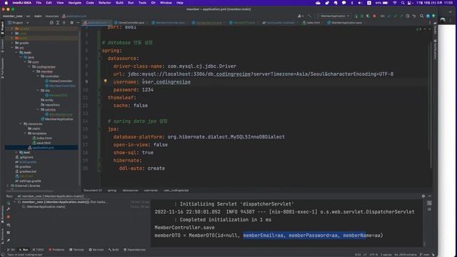 [스프링부트 회원 프로젝트] 05_회원가입_DB 연동하기(springboot, mysql, jpa, login) смотреть онлайн