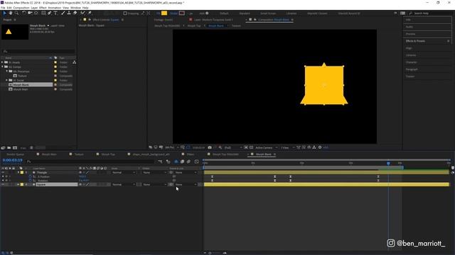 Quick & Easy After Effects Shape Morph Tutorial смотреть онлайн