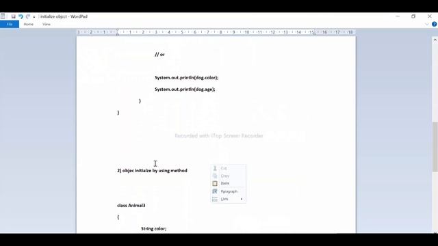 how to initialize object in Java #coding #viral #programming #rajput #video смотреть онлайн