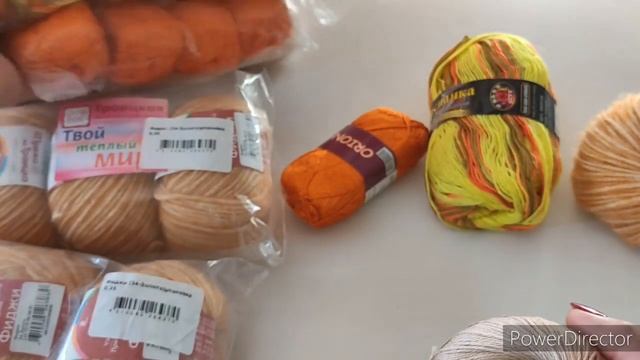 Обзор пряжи из интернет магазина, покупки для рукоделия, подарки смотреть онлайн