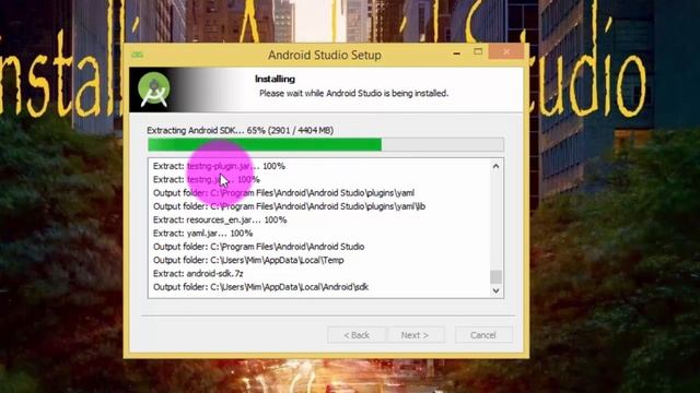 Install Android Studio and run your first project. смотреть онлайн