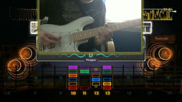Rocksmith session mode - week 4 jam - D Phrygian Metal смотреть онлайн