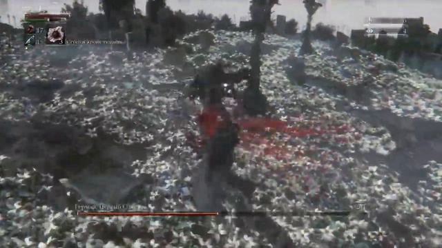 Bloodborne: Gehrman boss fight (lvl 4) смотреть онлайн