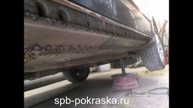 Изготовление и замена порогов Mitsubishi Lancer смотреть онлайн