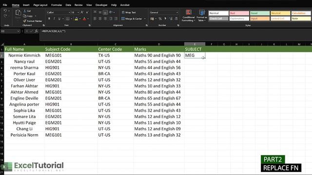 Replace or Substitute: Which Excel Text Function Should You Use? смотреть онлайн