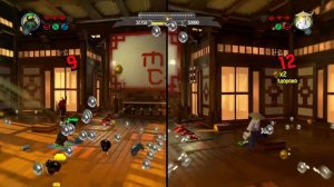 Проходим лего ниндзяго,вдвоём на ps4