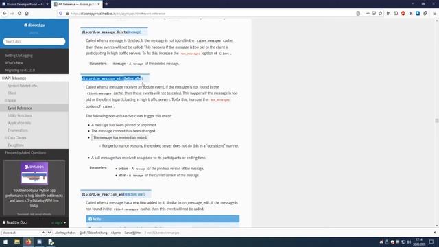 Python Discord Bot erstellen #003 Weitere Hauptfunktionen/Events | Tutorial смотреть онлайн