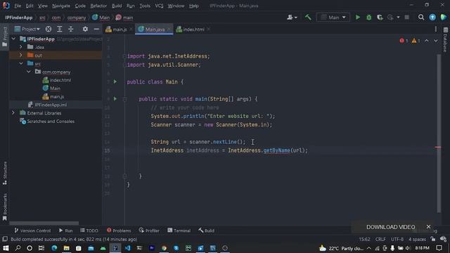 How to find any website ip address using Java || Java Programming Tutorial смотреть онлайн