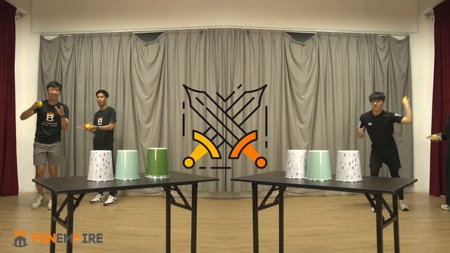 KNOCK THE BIN - Amazing Office Party Games | FunEmpire Games смотреть онлайн
