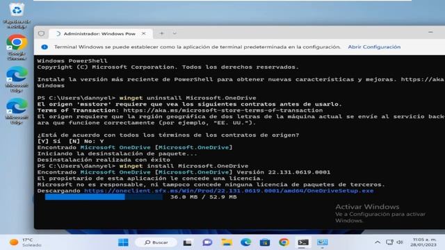COMO INSTALAR Y DESINSTALAR ONEDRIVE EN WINDOWS 11 Desde COMANDOS