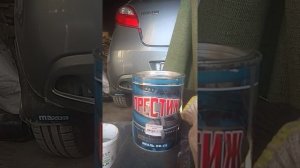 Покраска печки серебрянкой