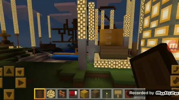 doing 20th century Fox logos in Minecraft called lokicraft