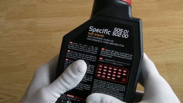 Motul Specific 5W40 505.01 502.00 Original Product Show