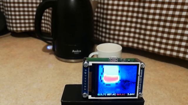 MLX90640 Infrared Thermal Camera смотреть онлайн