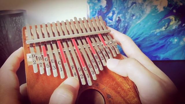 Rocky III - Eye Of The Tiger By Survivor With Tabs [ Kalimba Cover ]