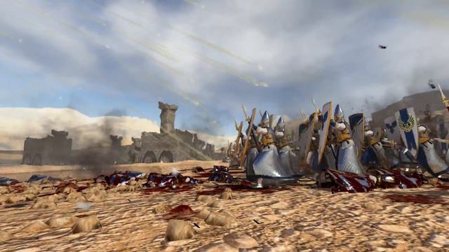 Dessert Ruins Massacre (Cinematic Battle) Total War: Warhammer 2 смотреть онлайн