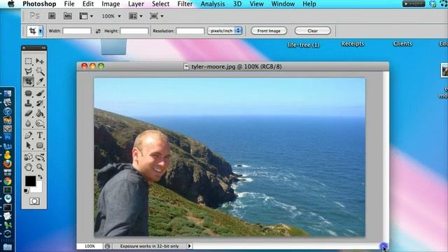 Crop In Photoshop - Tutorial смотреть онлайн