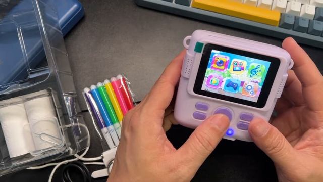 Unboxing Anchioo 1080P Instant Print Camera For Kids