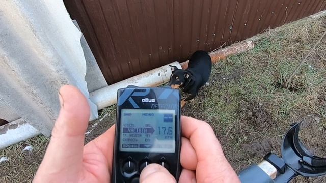 Строим полигон для металлоискателей , тест ДЕУСа на полигоне катушка 22 смотреть онлайн