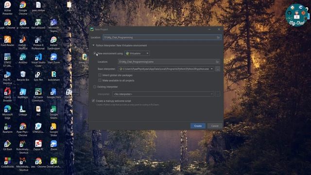 Python ( Myanmar ) : 1. 4. Installing Pycharm IDE & Setting up смотреть онлайн