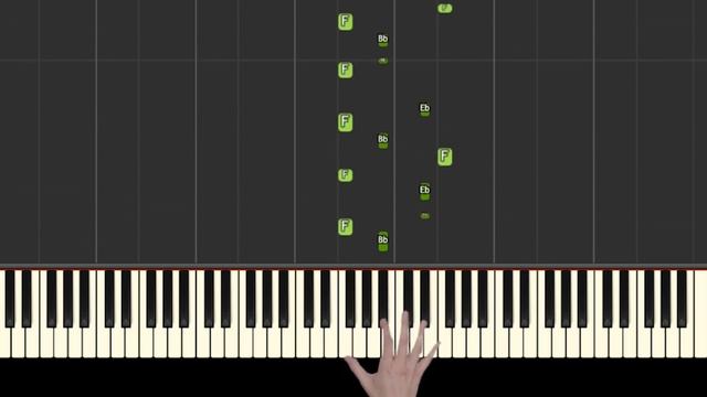 How to play "CITY OF TEARS" from Hollow Knight [Piano Tutorial] [Video Game Music] смотреть онлайн