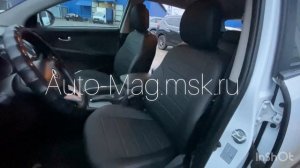Чехлы на КИА Спортейдж 3 из экокожи | Фабрика Автопилот | Установлены на выезде к клиенту