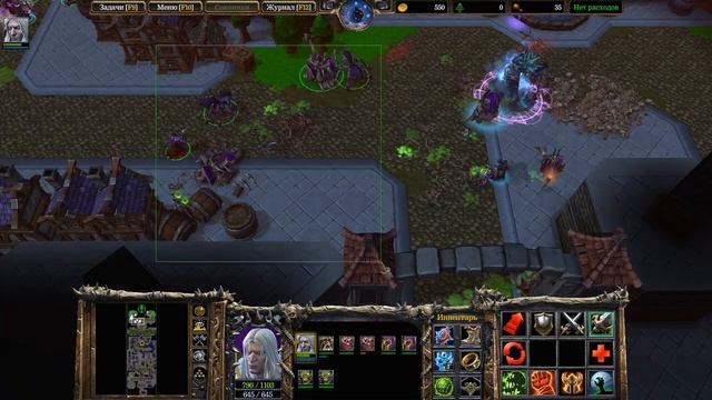 Warcraft III:Reforged. Часть 75. Кажется королю здесь не рады...