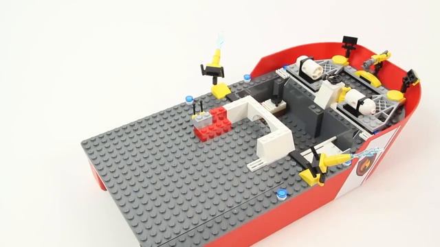 Lego City 60109 Fire Boat   Lego Speed Build