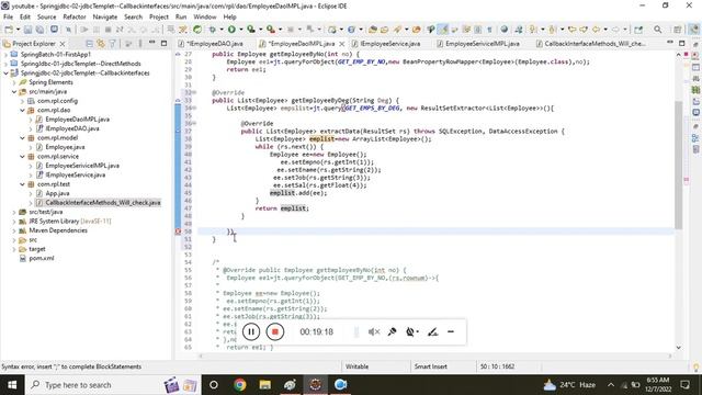 Spring jdbc class 8 смотреть онлайн