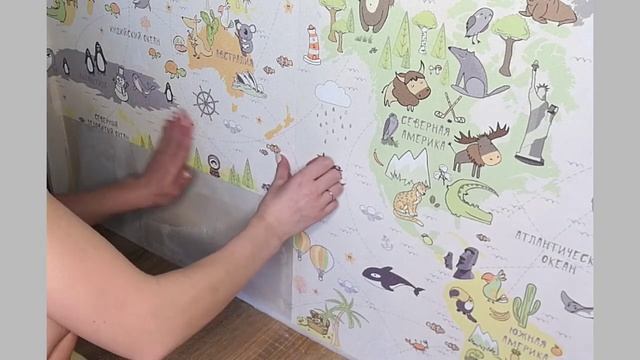 Где стыки на обоях? подгоняем рисунок. склеиваем кусочки незаметно смотреть онлайн