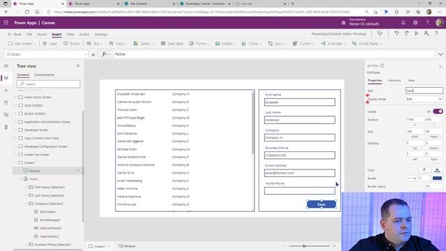 How to Connect Power Apps to an Excel Spreadsheet - Beginner Tutorial смотреть онлайн
