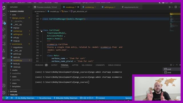 Django V4 Full Course - Module 10 смотреть онлайн