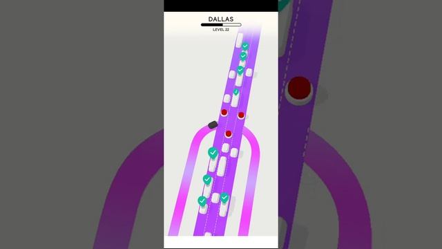 Traffix 3D - 22 level (DALLAS) walkthrough смотреть онлайн