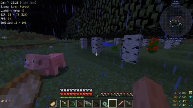 TECH GUNS MOD В МАЙНКРАФТ - НАШЛИ ШАХТУ И В НЕЙ ПОРТАЛ В ЭНДЕР МИР ЧАСТЬ 8 смотреть онлайн