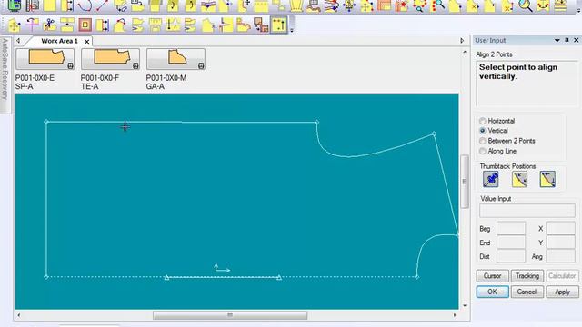 CURSO GERBER ACCUMARK PDS17 COMO ALINEAR 2 PUNTOS CON LA HERRAMIENTA [ ALIGN 2 POINTS ]