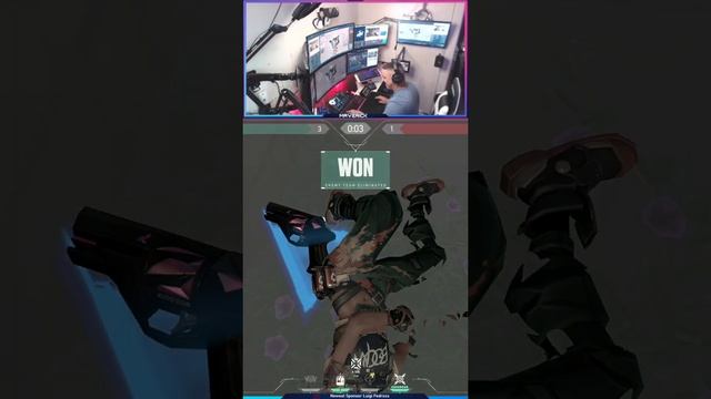Setting up an afterlife kill in Valorant смотреть онлайн