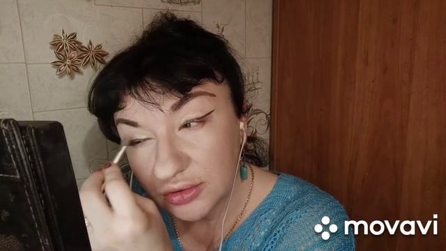 Нежный возрастной макияж. Крутая тушь от Rimmel делает ресницы шикарными! смотреть онлайн