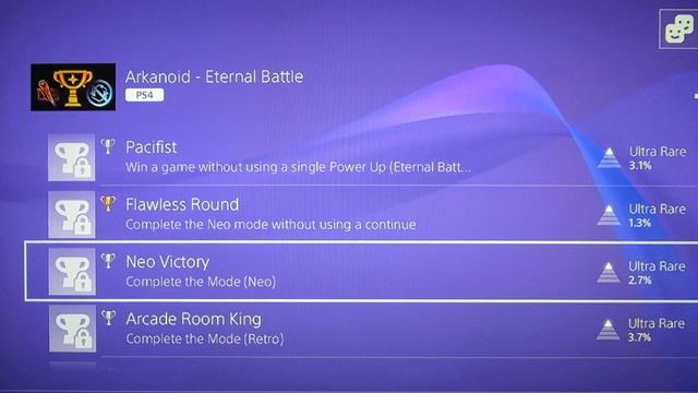 Arkanoid Eternal Battle PS4 Trophy List LPOS смотреть онлайн